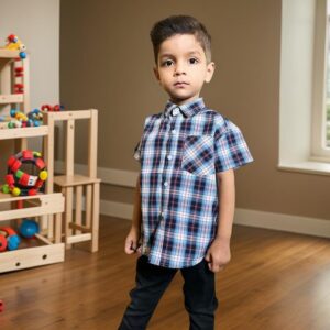 china imported half sleeve shirt 2year to 12years