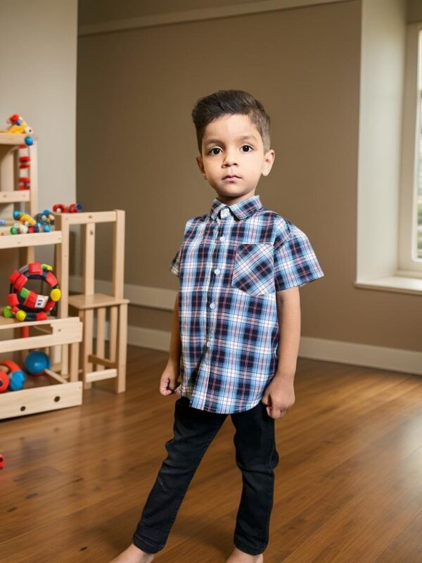 china imported half sleeve shirt 2year to 12years