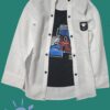 Double Shirt White and Black with Full Sleeves